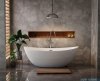 The North Bath Frigg wanna wolnostojąca 180x87cm + Syfon Klik-klak 6807B-1801
